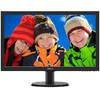 Monitor LED Philips 243V5QSBA/00 23.6" 8ms Black