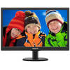 Monitor LED Philips 193V5LSB2 18.5 inch 5ms black