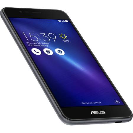 Telefon Mobil Asus ZenFone 3 Max ZC520TL 5.2" Dual SIM 32GB LTE 4130 mAh Grey