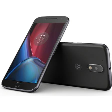 Telefon mobil Lenovo Moto G4 Plus, Dual Sim, 16GB, 4G, Black