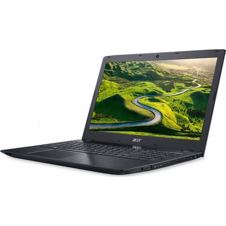 Laptop Acer 15.6'' Aspire E5-575G, FHD, Intel Core i5-7200U, 4GB DDR4, 256GB SSD, GeForce 940MX 2GB, Linux, Black