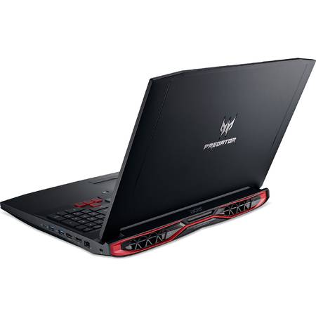 Laptop Acer Gaming 17.3'' Predator G9-793, FHD IPS, Intel Core i7-6700HQ, 16GB DDR4, 512GB SSD, GeForce GTX 1070 8GB, Linux, Black