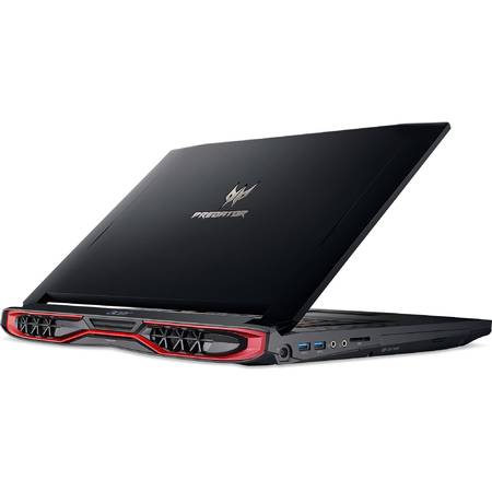 Laptop Acer Gaming 15.6'' Predator G9-593, FHD IPS, Intel Core i7-6700HQ, 8GB DDR4, 256GB SSD, GeForce GTX 1070 8GB, Linux, Black