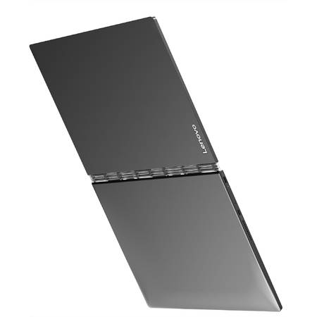 Tableta Lenovo Tab Yoga Book YB1-X90L, 10.1'', Quad-Core 2.4 GHz, 4GB RAM, 64GB, 4G, Gunmetal Grey