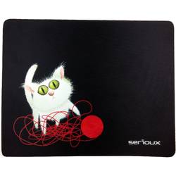 SERIOUX Mouse pad Cat and ball of yarn, MSP01