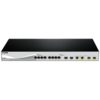 D-Link Switch 12 porturi, 8 porturi 10G, 4 porturi SFP, websmart