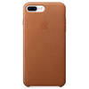 Carcasa din piele pentru iPhone 7 Plus, APPLE MMYF2ZM/A, Saddle Brown