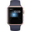 Apple Watch 2 Sport Aluminiu Roz 42MM Si Curea Silicon Albastru