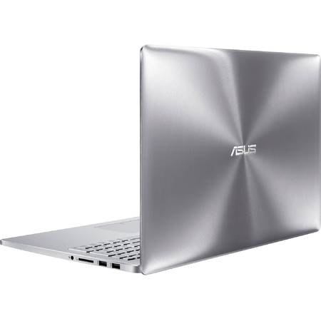 Ultrabook ASUS 15.6'' Zenbook Pro UX501VW, UHD Touch, Intel Core i7-6700HQ , 12GB, 256GB SSD, GeForce GTX 960M 4GB, Win 10, Silver