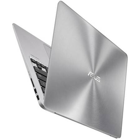 Ultrabook ASUS 13.3'' Zenbook UX310UQ, FHD, Intel Core i5-6200U, 8GB DDR4, 500GB + 128GB SSD, GeForce 940MX 2GB, Win 10 Home, Grey