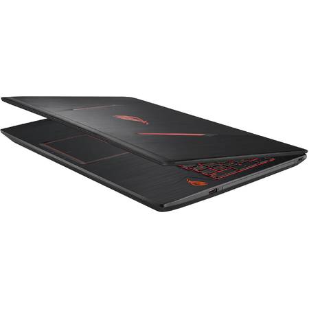 Laptop ASUS Gaming 15.6'' ROG STRIX GL553VW, FHD,  Intel Core i7-6700HQ , 16GB DDR4, 1TB 7200 RPM + 128GB SSD, GeForce GTX 960M 4GB, FreeDos, Black
