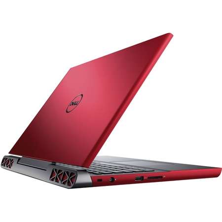 Laptop DELL Gaming 15.6'' Inspiron 7566 (seria 7000), FHD,  Intel Core i7-6700HQ, 8GB DDR4, 500GB + 128GB SSD, GeForce GTX 960M 4GB, Win 10 Home