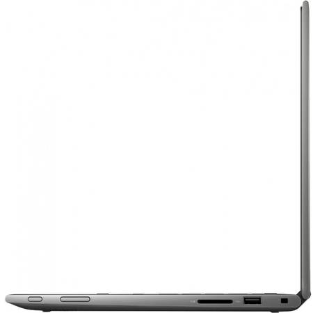 Laptop 2-in-1 DELL 13.3'' Inspiron 5368 (seria 5000), FHD Touch, Intel Core i3-6100U, 4GB, 500GB, GMA HD 520, Win 10 Home, Grey