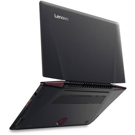 Laptop Lenovo Gaming 17.3'' Ideapad Y700-17ISK, FHD IPS,  Intel Core i7-6700HQ, 8GB DDR4, 1TB, GeForce GTX 960M 4GB, FreeDos, Black
