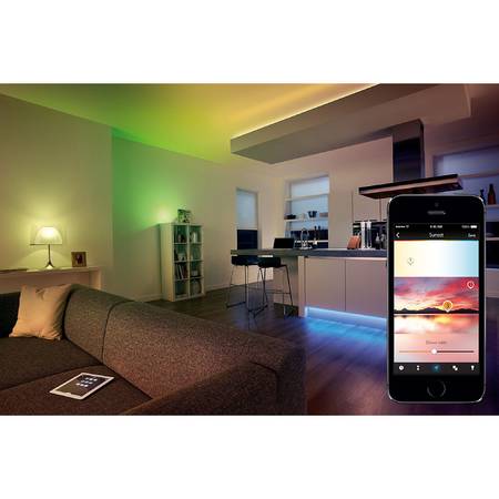 Banda inteligenta LED Philips Hue LightStrips, WiFi, 120lm, lumina RGB