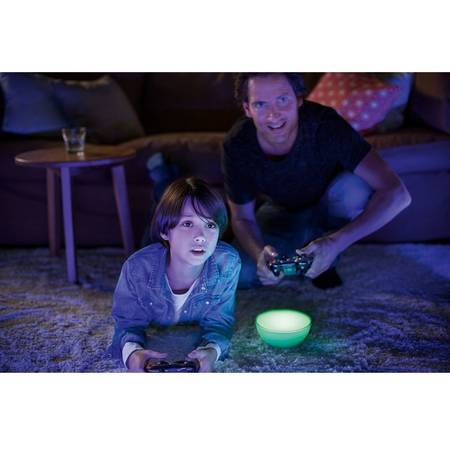 Lampa portabila inteligenta LED Philips Hue Go, WiFi, 300lm, lumina RGB