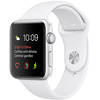 Smartwatch Apple Watch 1 Aluminiu Argintiu 42MM Si Curea Sport Alba