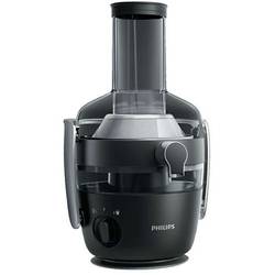 Philips Storcator de fructe si legume Avance Collection HR1919/70, 1000 W, recipient suc 1 l, recipient pulpa 2.1 l, 2 viteze Fiberboost, tub de alimentare XXL 80 mm, negru