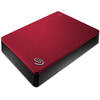 Seagate HDD Extern 4TB Backup Plus, USB3.0, red