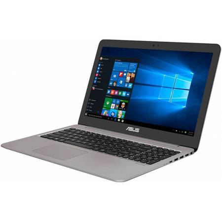 Ultrabook ASUS 15.6'' ZenBook UX510UX, FHD, Intel Core i5-7200U, 12GB DDR4, 1TB + 128GB SSD, GeForce GTX 950M 2GB, Win 10 Pro, Grey Metal