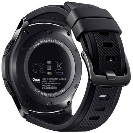 Smartwatch Samsung Gear S3, Frontier, bratara activa silicon, IP68