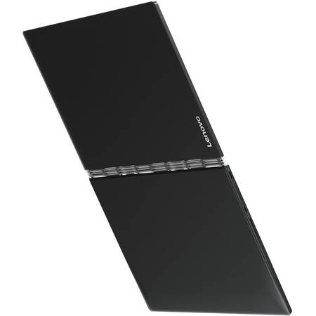 Laptop 2-in-1 Lenovo 10.1" Yoga Book YB1-X90L Full HD, Intel Atom x5-Z8550, 4GB, 64GB eMMC, Intel HD Graphics, Windows 10 Pro, Carbon Black
