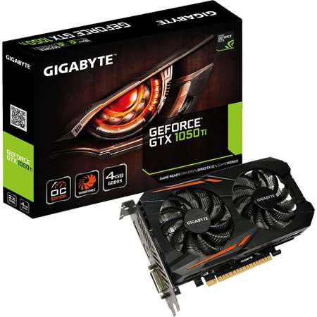 Placa video GIGABYTE GeForce GTX 1050 Ti OC 4GB DDR5 128-bit