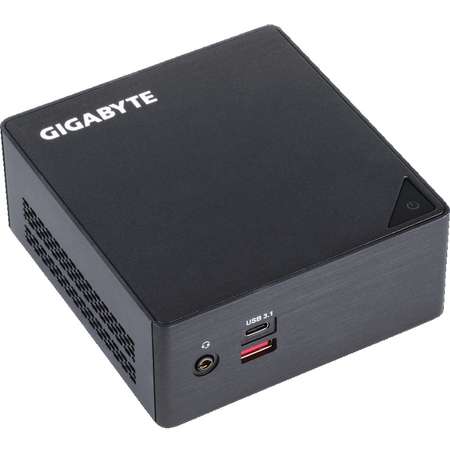 Mini Sistem PC GIGABYTE BRIX, Skylake i7 6500U 2.5GHz, 2x DDR4 32GB max, M.2 2280 SSD, HDD 2.5 inch, Wi-Fi, Bluetooth, HDMI, Mini DisplayPort, USB 3.1