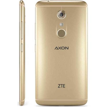 Telefon Mobil ZTE AXON 7, Dual Sim, 64GB, LTE, Gold