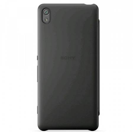 Husa Flip Style Cover pentru Sony Xperia XA, SCR54 Graphite Black