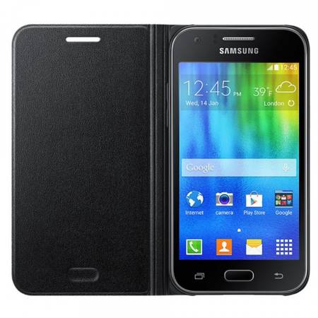 Husa Flip pentru Samsung Galaxy J100