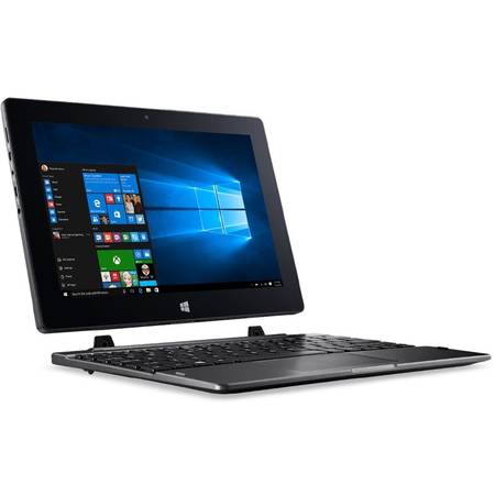 Laptop 2-in-1 Acer 10.1'' Switch One 10 SW1-011,  IPS Touch, Intel Atom x5-Z8300, 2GB, 500GB + 32GB eMMC, GMA HD, Win 10 Home, Steel Gray
