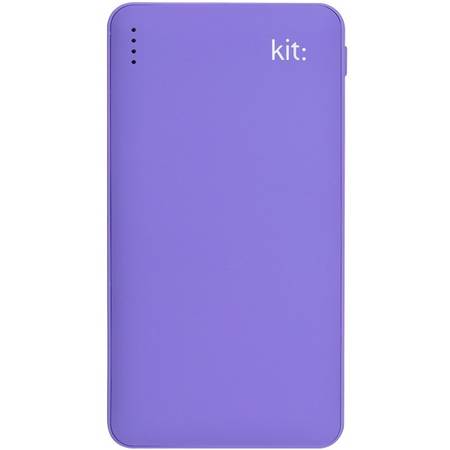 Incarcator portabil universal Kit Fresh 12000 mAh, Dual USB, Qualcomm Quick Charge 2.0, PWRFRESH12PU Lavender hues purple