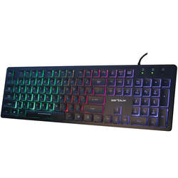 SERIOUX Tastatura 9500i, cu fir, US layout, iluminata, USB