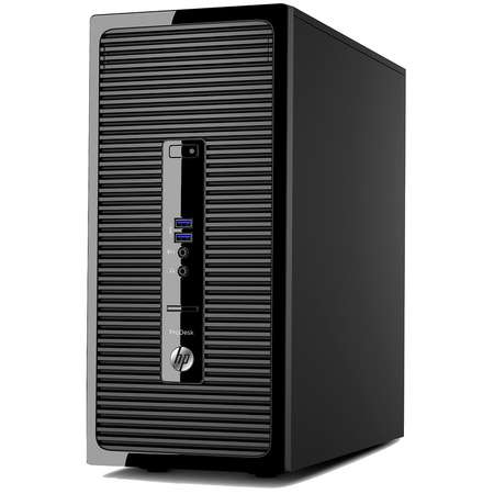 Sistem desktop HP ProDesk 400 G3 MT, Intel Core i5-6500, 4GB RAM, 500GB HDD, Monitor HP V213a, Windows 10 Pro