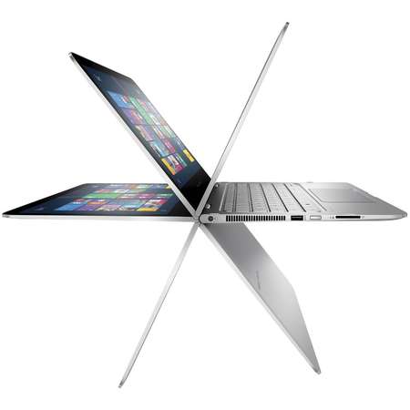 Laptop 2-in-1 HP 13.3" Spectre Pro x360 G2, QHD Touch, Intel Core i7-6600U , 8GB, 512GB SSD, GMA HD 520, Win 10 Pro, Silver