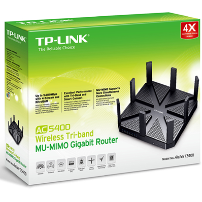 Router Wireless AC5400 Tri-Band MU-MIMO Gigabit Router
