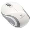 Logitech Mouse Wireless M187, USB, White