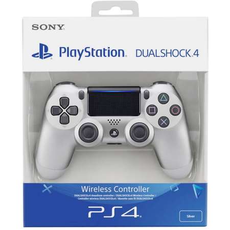 Gamepad Sony Controller PS4 Dualshock 4 Silver v2