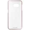 Samsung Husa pentru Galaxy S7 Edge G935 Clear Cover Pink Gold
