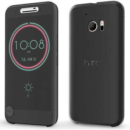 Husa de protectie HTC Ice View pentru HTC 10, IV C100 Black