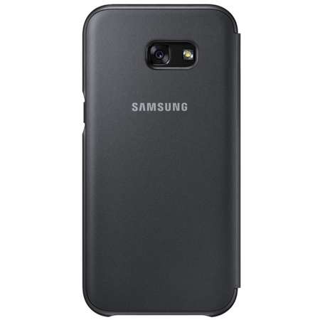 Husa Neon Flip Cover pentru Samsung Galaxy A5 (2017) Black