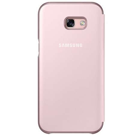 Husa Neon Flip Cover pentru Samsung Galaxy A5 (2017) Pink