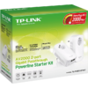 TP-LINK Kit Adaptor Powerline AV2000 2xGigabit, PassThrough (Twin Pack)