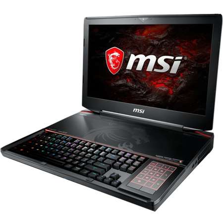 Laptop MSI Gaming 18.4'' GT83VR 7RE Titan SLI, FHD IPS, Intel Core i7-7820H, 32GB DDR4, 1TB 7200 RPM + 256GB SSD, GeForce GTX 1070 8GB SLI, Windows 10 Home, Black
