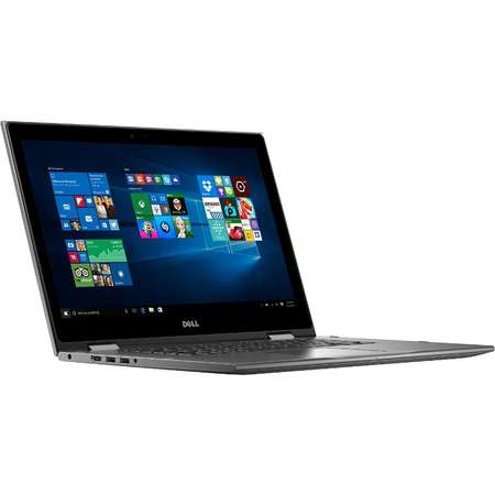Laptop 2-in-1 DELL 15.6'' Inspiron 5578, FHD IPS Touch, Intel Core i5-7200U , 8GB DDR4, 1TB, GMA HD 620, Win 10 Home, Grey