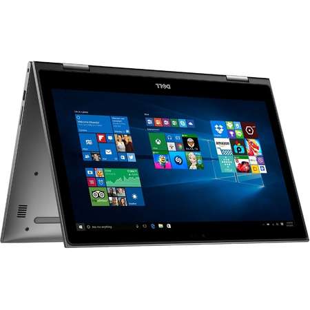 Laptop 2-in-1 DELL 15.6'' Inspiron 5578, FHD IPS Touch, Intel Core i5-7200U , 8GB DDR4, 1TB, GMA HD 620, Win 10 Home, Grey