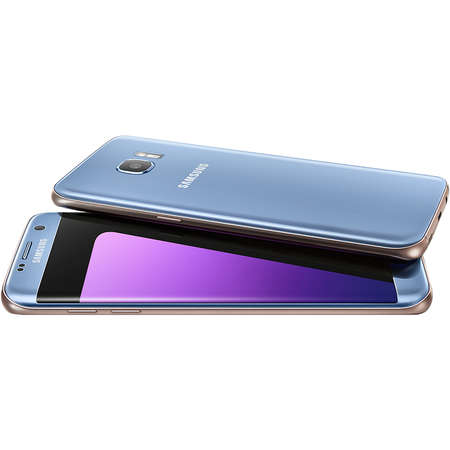 Telefon Mobil Samsung Galaxy S7 Edge 32GB LTE 4G Albastru 4GB RAM