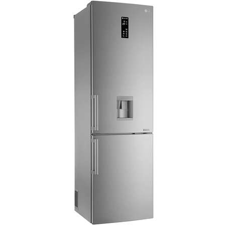 Combina frigorifica GBF60NSFZB, Full No Frost, 339 l, Clasa A++, H 201 cm, Dispenser apa, Inox