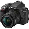 Nikon Aparat foto DSLR D3300, 24.2MP, Black + Obiectiv AF-P 18-55mm